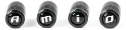 AutoHelix MSA Set 4 capace valve aluminiu , negre 4 buc (AX_03277-40)