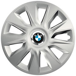 AutoHelix MSA Set 4 capace roti Cu Inel Cromat Stratos R16 Compatibil Cu BMW (8101)