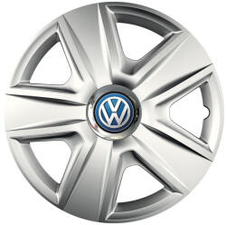 AutoHelix MSA Set 4 capace roti Cu Inel Cromat Esprit R14 Compatibil Cu Volkswagen (7988)