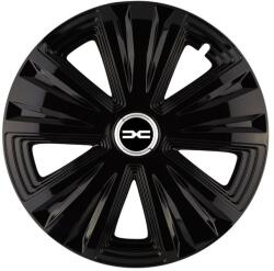 Digital Muresan Srl Set 4 capace roti pentru Dacia nou, model Glory negru, R16 (21589)