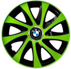 AutoHelix MSA Set 4 capace roti Extra drift green R15 Compatibil Cu BMW (6327)