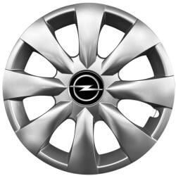 Autohelix Msa Set 4 capace roti potrivite jantelor de 15 inchi (R15) compatibile Opel, Model - 316 (316Opel)