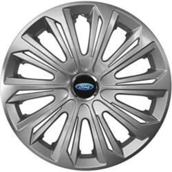 AutoHelix MSA Set 4 capace roti Strong silver varnished R14 Compatibil Cu Ford (9079)