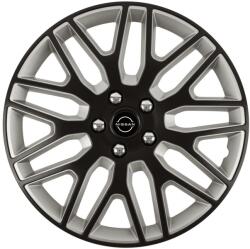 Autohelix MSA Set 4 Capace Roti 15 inchi (R15) Dakar Negru-Gri, Compatibile Cu Nissan Nou (DKNG46)