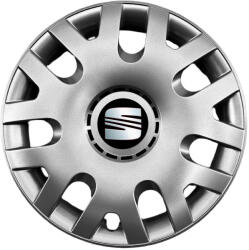 AutoHelix MSA Set 4 capace roti potrivite jantelor de 14 inch (R14) compatibile Seat, Model - 204 (204Seat)