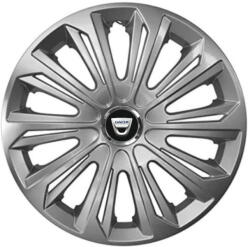 AutoHelix MSA Set 4 capace roti Strong silver varnished R15 Compatibil Cu Dacia (9070)