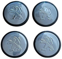 Autohelix Msa Set 4 capace roti 65mm exterior, 56mm interior Peugeot argintii compatibil/inlocuitor janta aliaj 3B7601171 (maf2962)