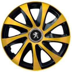AutoHelix MSA Set 4 capace roti Drift extra gold R14 Compatibil Cu Peugeot (5183)