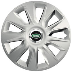 AutoHelix MSA Set 4 capace roti Cu Inel Cromat Stratos R16 Compatibil Cu Land Rover (8131)