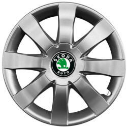 Autohelix Msa Set 4 Capace Roti 15 inchi (R15) Compatibile Cu SKODA model - 323 (323SKODA)