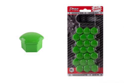 AutoHelix MSA Capace prezoane, 21 buc, 17 mm, verzi (AX_G21303-37)
