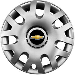 AutoHelix MSA Set 4 capace roti potrivite jantelor de 14 inch (R14) compatibile Chevrolet, Model - 204 (204Chevrolet)