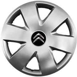 AUTOHELIX MSA Set 4 capace roti potrivite jantelor de 15 inch (R15) compatibile Citroen, Model - 308 (308Citroen)
