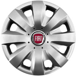 AutoHelix MSA Set 4 capace roti potrivite jantelor de 15 inchi (R15) compatibile gama Fiat, model - 321 (321Fiat)