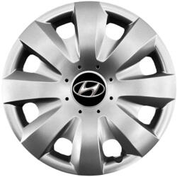 Autohelix Msa Set 4 capace roti potrivite jantelor de 15 inchi (R15) compatibile gama Hyundai, model - 321 (321Hyundai)