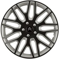 AutoHelix MSA Set 4 Capace Roti 14 inchi (R14) Dakar Negru-Gri, Compatibile Cu Citroen (DKNG12)