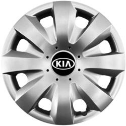 AUTOHELIX MSA Set 4 capace roti potrivite jantelor de 15 inchi (R15) compatibile gama Kia, model - 321 (321Kia)