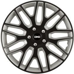 AutoHelix MSA Set 4 Capace Roti 16 inchi (R16) Dakar Negru-Gri, Compatibile Cu Dacia Nou (DKNG20)