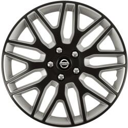 Autohelix MSA Set 4 Capace Roti 16 inchi (R16) Dakar Negru-Gri, Compatibile Cu Nissan (DKNG44)