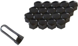 AutoHelix MSA Set 20 Capacele Universale din ABS pentru Prezoane 17mm cu Cheie extragere (978)
