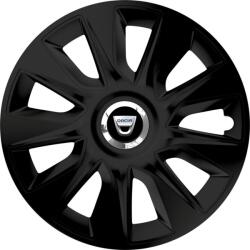 Autohelix MSA Set 4 Capace Roti 16 inchi (R16) Stratos Negru, Compatibile Cu Dacia (STRN36)