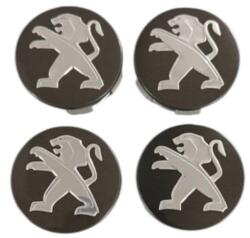 Autohelix Msa Set 4 capace jante Peugeot, gri, 60mm pentru jante aliaj (maf3733)