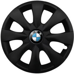 Autohelix Msa Set 4 capace roti potrivite jantelor de 15 inchi (R15) compatibile BMW, Model - 316 Black Edition (316BmwBlack)