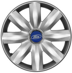 AutoHelix MSA Set 4 capace roti potrivite jantelor de 14 inchi (R14) compatibile FORD Focus, Fiesta, Ka, C-max, Escort, Fusion, Galaxy, Mondeo, Transit, Model-221 (001134)