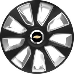Autohelix MSA Set 4 Capace Roti 17 inchi (R17) Stratos Negru-Gri, Compatibile Cu Chevrolet (STRGN5)