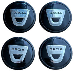 AUTOHELIX MSA Set 4 capace roti 65mm exterior, 58mm interior Dacia negre compatibil/inlocuitor janta aliaj (maf2683)