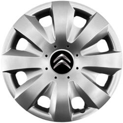 Autohelix Msa Set 4 capace roti potrivite jantelor de 15 inchi (R15) compatibile gama Citroen, model - 321 (321Citroen)