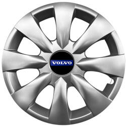 Autohelix Msa Set 4 capace roti potrivite jantelor de 15 inchi (R15) compatibile Volvo, Model - 316 (316Volvo)