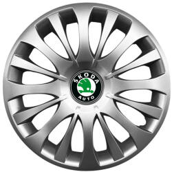 Autohelix Msa Set 4 Capace Roti 15 inchi (R15) Compatibile Cu SKODA model - 329 (329SKODA)