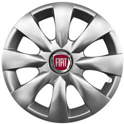 Autohelix Msa Set 4 capace roti potrivite jantelor de 15 inchi (R15) compatibile Fiat, Model - 316 (316Fiat)