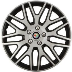 Autohelix MSA Set 4 Capace Roti 16 inchi (R16) Dakar Gri-Negru, Compatibile Cu Alfa Romeo (DKRGN2)