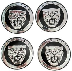 Autohelix Msa Set 4 capace jante Aliaj Jaguar negre exterior: 58mm, interior: 50mm (GM-K0274-0731-007)