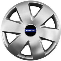 AUTOHELIX MSA Set 4 capace roti potrivite jantelor de 15 inch (R15) compatibile Volvo, Model - 308 (308volvo)