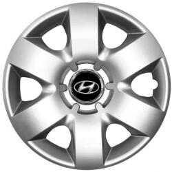 AUTOHELIX MSA Set 4 capace roti potrivite jantelor de 15 inchi (R15) compatibile Hyundai, Model - 310 (310Hyundai)