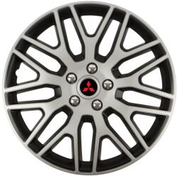 Autohelix MSA Set 4 Capace Roti 16 inchi (R16) Dakar Gri-Negru, Compatibile Cu Mitshubisi (DKRGN41)