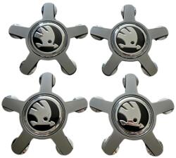 Autohelix Msa Set 4 capace jante Aliaj Skoda, Gheara 135mm pentru jante de Audi, Gri (maf3353)