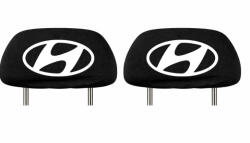 AutoHelix MSA Set 2 huse tetiere negre, pentru gama auto HYUNDAI (TET12)