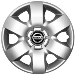 AUTOHELIX MSA Set 4 capace roti potrivite jantelor de 15 inchi (R15) compatibile Nissan, Model - 310 (310Nissan)