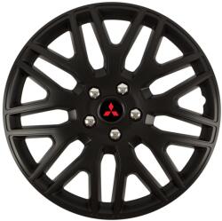Autohelix MSA Set 4 Capace Roti 17 inchi (R17) Dakar Negru, Compatibile Cu Mitshubisi (DKN97)