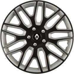 AutoHelix MSA Set 4 Capace Roti 16 inchi (R16) Dakar Negru-Gri, Compatibile Cu Renault (DKNG56)