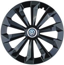 CREATIVE REY Set 4 capace roti Fame Negru R16 pentru gama auto Volkswagen (10086-3)
