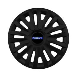 AutoSSF Set 4 capace roti 14 inchi (R14) compatibile VOLVO, Model 217 Black (217VolvoBlack)