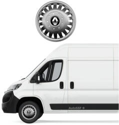 AutoHelix MSA Set 4 capace roti 16 inchi (R16) bombate compatibile Renault MASTER, model 410 (001833)