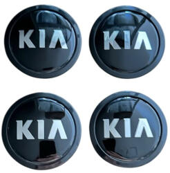 Autohelix Msa Set 4 capace roti 75mm exterior, 69mm interior Kia negre compatibil/inlocuitor janta aliaj (maf2856)