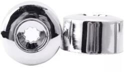 AutoHelix MSA Set 20 capace prezoane pe 17 + cheie de scos capacele, Cromate (D2D597MBM)