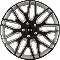 Autohelix MSA Set 4 Capace Roti 17 inchi (R17) Dakar Negru-Gri, Compatibile Cu Kia (DKNG94)